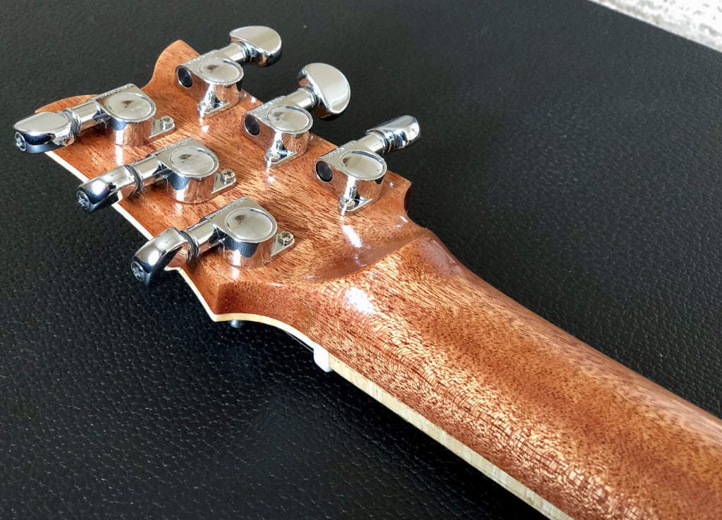 Mahogany neck