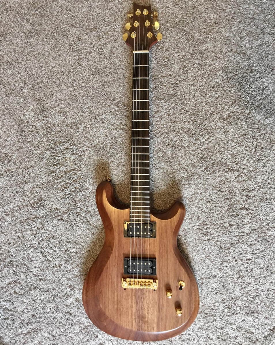 Double Cut, Walnut top
