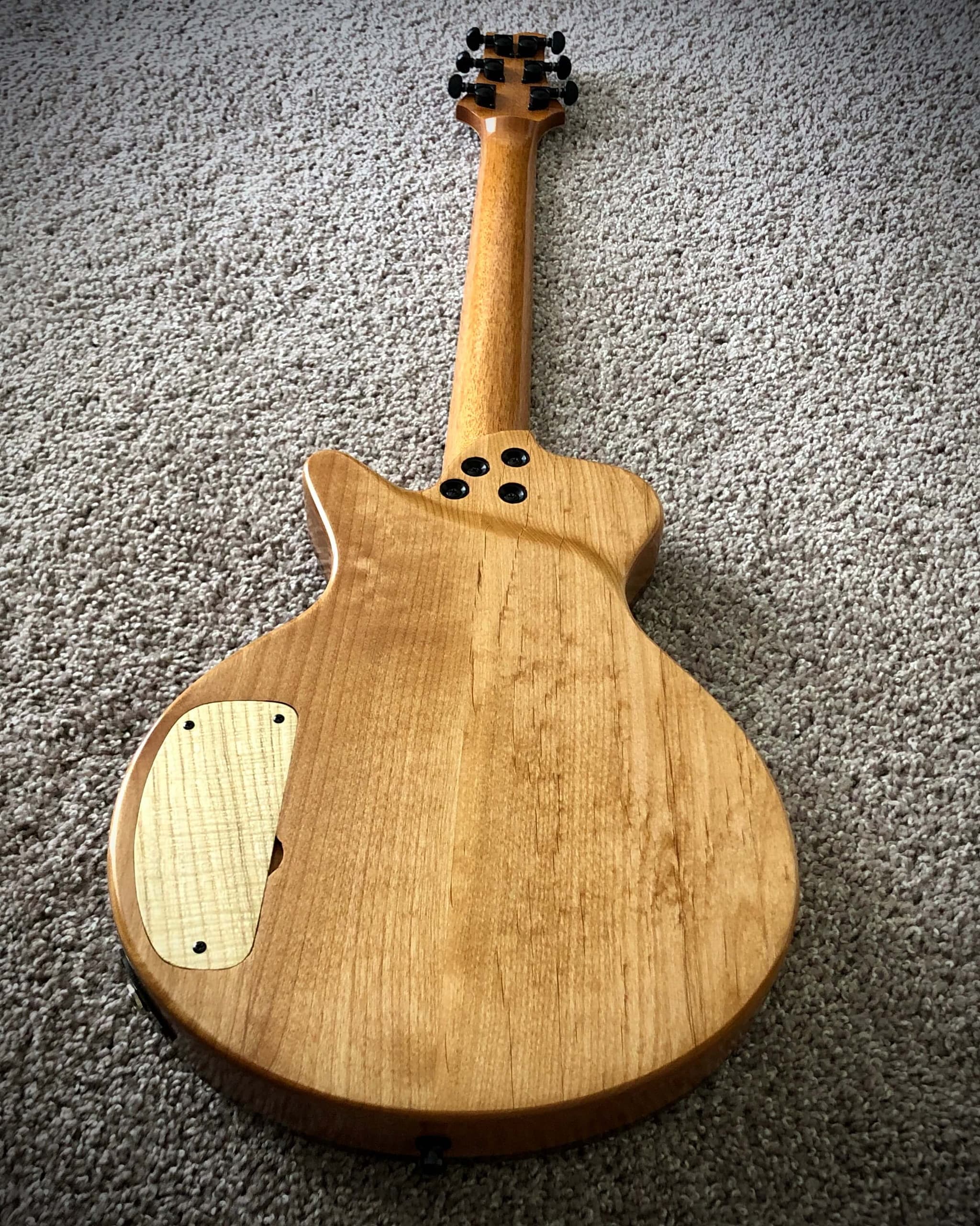 Alder body with a Mahogany neck